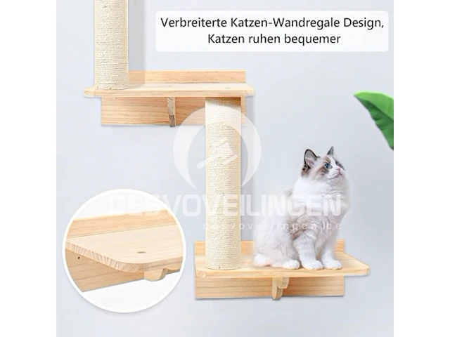 Kattenklimwandset - afbeelding 3 van  4