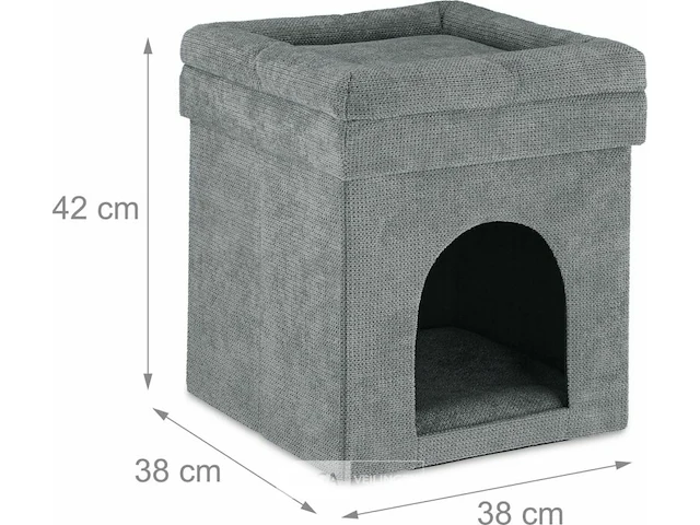 Kattenmand poef - afbeelding 5 van  7