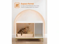 Kattenmeubels - wit en goud - afbeelding 3 van  5