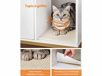 Kattenmeubels - wit en goud - afbeelding 4 van  5