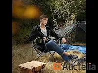 Kavel 2 stoelen van de camping, comfortabel, - afbeelding 2 van  9