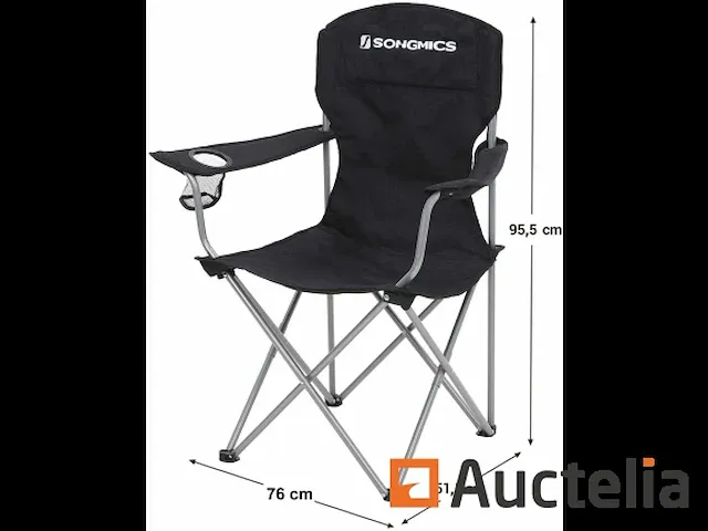 Kavel 2 stoelen van de camping, comfortabel, - afbeelding 5 van  9