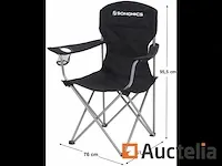 Kavel 2 stoelen van de camping, comfortabel, - afbeelding 5 van  9