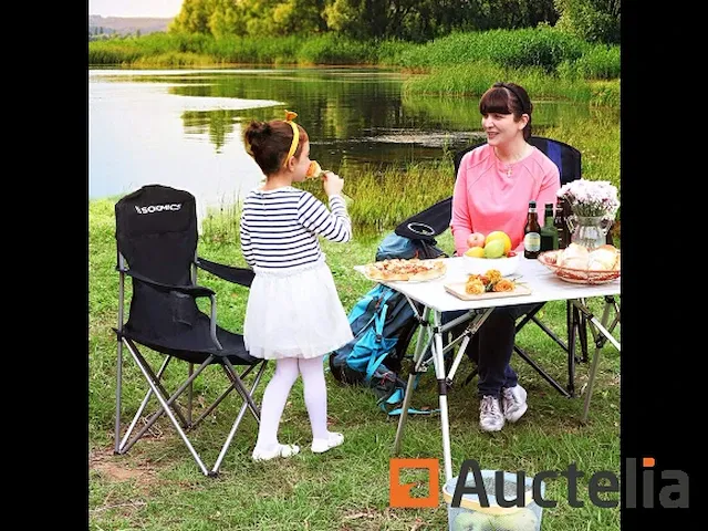 Kavel 2 stoelen van de camping, comfortabel, - afbeelding 8 van  9