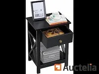 Kavel van 2 tafels van bedside in wood, tafel van de nacht - afbeelding 8 van  9