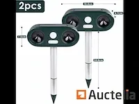 Kavel van 4 dierlijke insectenwerende middelen, ultrasoon zonne-energie - afbeelding 3 van  4