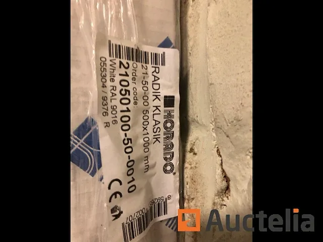 Kavels van 7 radiatoren korado radik klassic - afbeelding 4 van  4