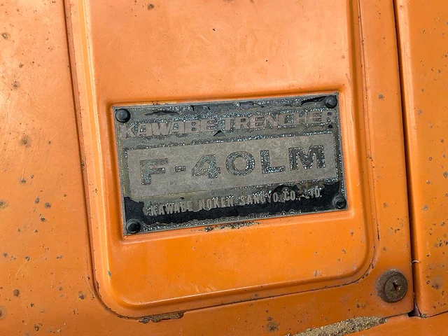 Kawabe f-40lm kettingfrees sleuvenfrees - afbeelding 4 van  8