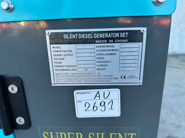 Kawakenki - 2025 - kk50-111-sss - stroomgenerator - afbeelding 10 van  18