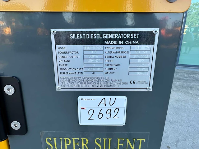 Kawakenki - 2025 - kk50-iii-sss - stroomgenerator - afbeelding 10 van  18