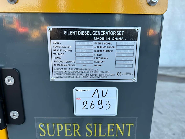 Kawakenki - 2025 - kk50-iii-sss - stroomgenerator - afbeelding 10 van  18