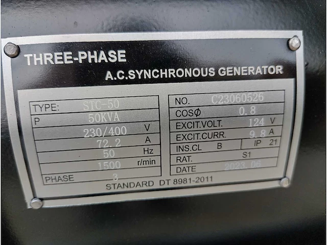 Kawakenki - stoomgenerator diesel 50kva - 2023 - afbeelding 3 van  18