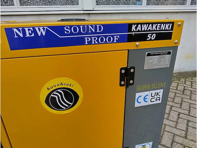 Kawakenki - stoomgenerator diesel 50kva - 2023 - afbeelding 10 van  18