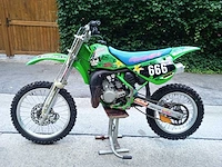 Kawasaki - kx 80 - motorcycle - afbeelding 1 van  2