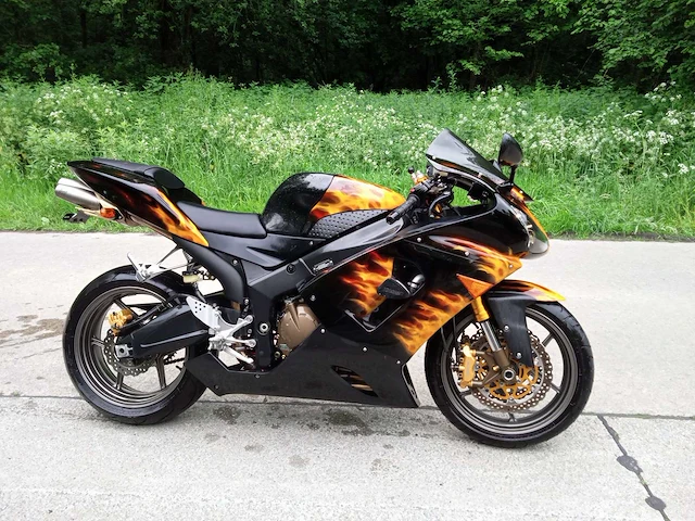 Kawasaki - zx 636 r - motorfiets - afbeelding 2 van  5