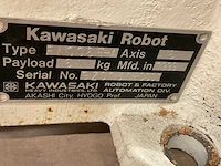 Kawasaki fa 06e robotarm met controller - afbeelding 11 van  12