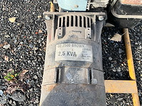 Kawasaki fa210d benzinegenerator – 2,5 kva – ge 2500 brown - afbeelding 6 van  6