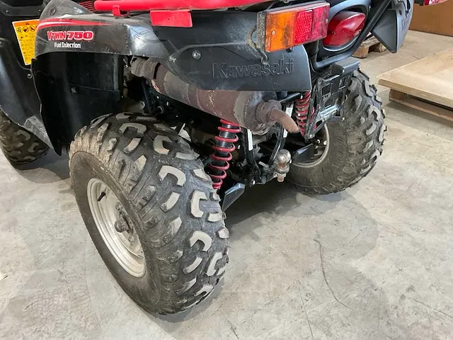 Kawasaki kvf750 quad - afbeelding 10 van  22