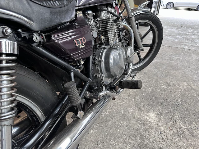 Kawasaki ltd 440, 1983 - afbeelding 7 van  11