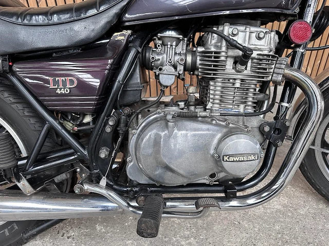 Kawasaki ltd 440, 1983 - afbeelding 8 van  11