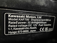 Kawasaki mule kaf700 gator tractor - afbeelding 6 van  6