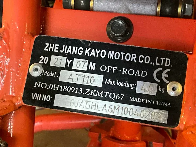 Kayo at110 quad - afbeelding 4 van  12