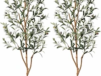 Kazeila kunstolijfboom ( 2 stuks) - afbeelding 1 van  4