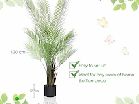 Kazeila kunstpalmboom (120 cm) - afbeelding 2 van  2