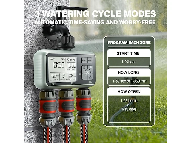 Kazeila watertimer irrigatiesysteem - afbeelding 6 van  6