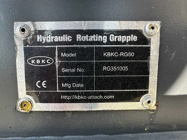 Kbkc - 2024 - rg50 - sorteergrijper - afbeelding 2 van  10