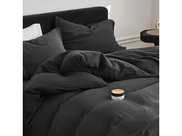 Keayoo mousseline beddengoed 135 x 200 cm - afbeelding 3 van  3