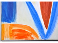 Kees voorbraak - olie op doek - 150x190 cm - 1987 - afbeelding 7 van  13