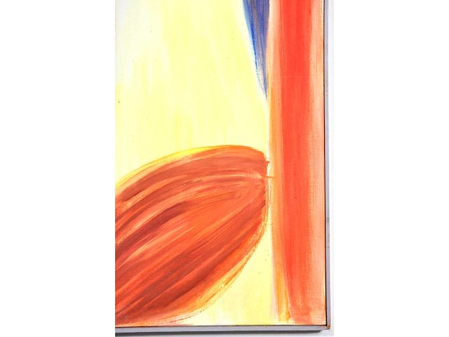 Kees voorbraak - olie op doek - 150x190 cm - 1987 - afbeelding 12 van  13