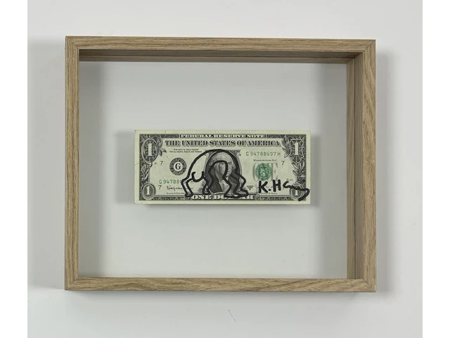 Keith haring - 1 dollar - afbeelding 1 van  1