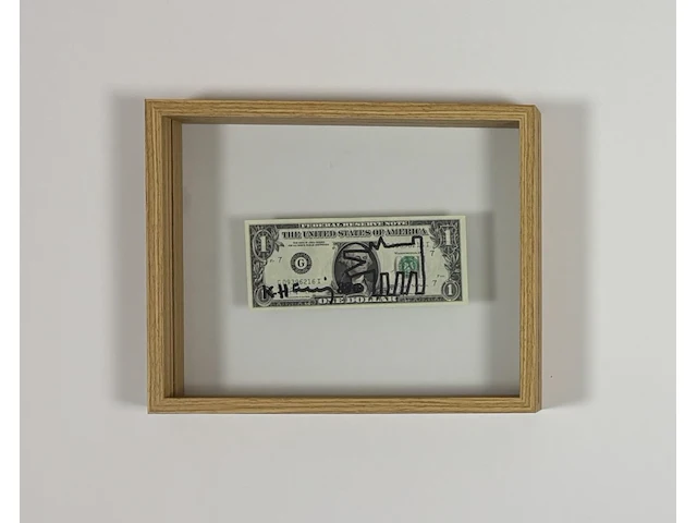 Keith haring - 1 dollar - afbeelding 1 van  1
