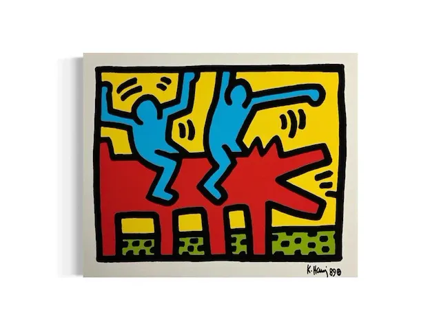Keith haring - (4x) pop shop editie - afbeelding 2 van  5