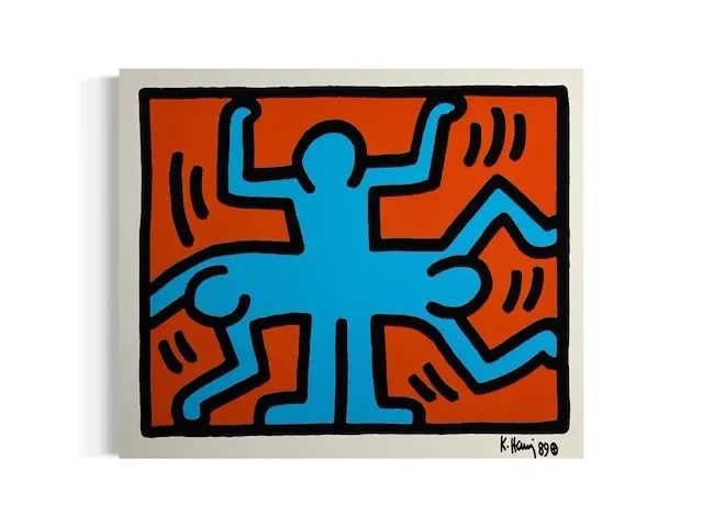 Keith haring - (4x) pop shop editie - afbeelding 5 van  5