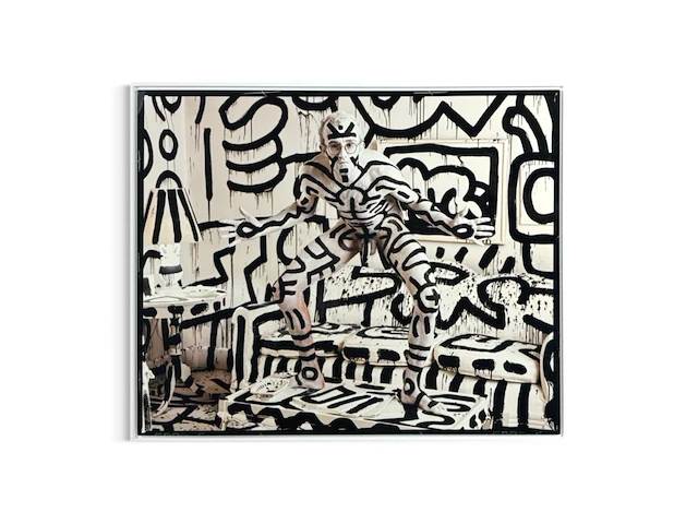 Keith haring - annie leibovitz - afbeelding 1 van  1