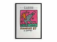 Keith haring - casino knokke - afbeelding 1 van  1