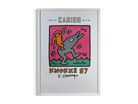 Keith haring - casino knokke - afbeelding 1 van  1