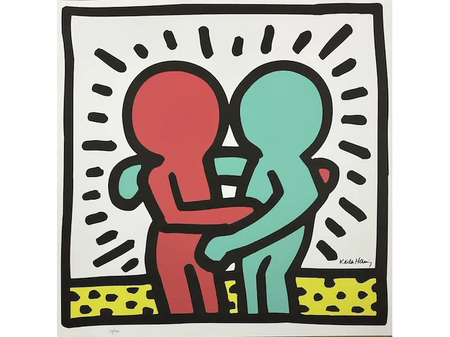 Keith haring - gelimiteerde editie xl - afbeelding 1 van  1