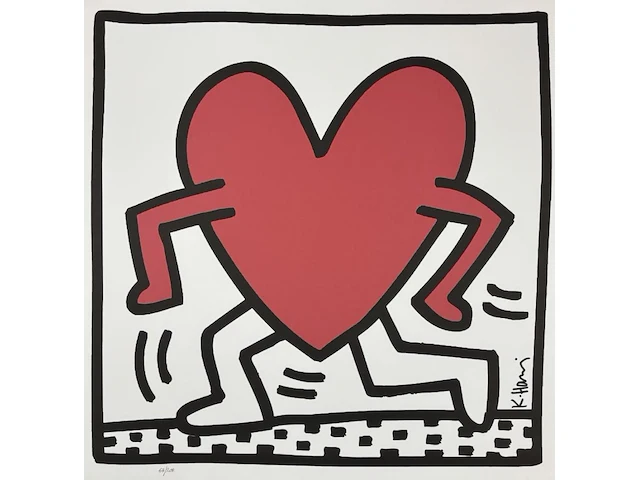 Keith haring - gelimiteerde editie xl - afbeelding 1 van  1
