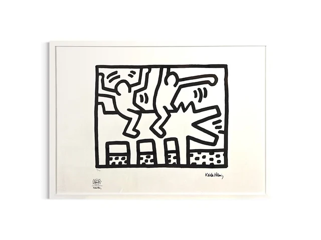 Keith haring - gelimiteerde editie - afbeelding 1 van  1