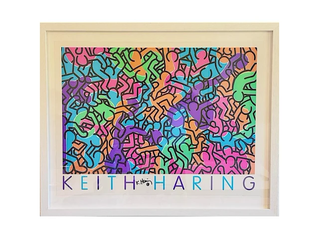 Keith haring - gesigneerd - afbeelding 1 van  1