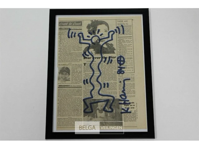 Keith haring - origineel 'totem' - afbeelding 2 van  2