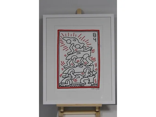 Keith haring - origineel - afbeelding 2 van  4