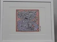 Keith haring - originele tekening - afbeelding 1 van  3