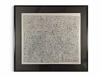 Keith haring - originele tekening - afbeelding 1 van  2