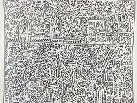 Keith haring - originele tekening - afbeelding 2 van  2