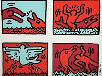 Keith haring - pop shop editie xl - afbeelding 1 van  1